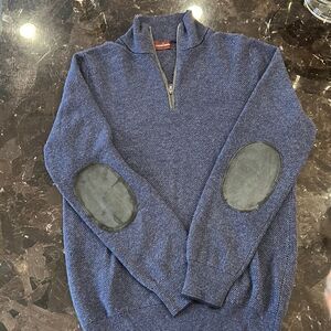 Luciano Barbera men’s 1/4 Zip Sweater
